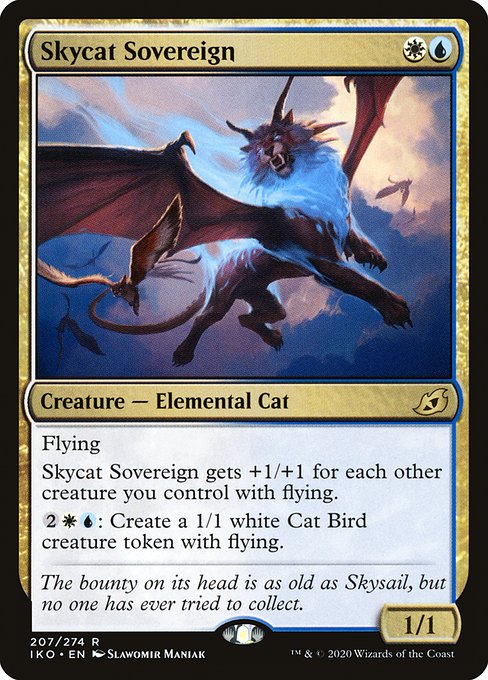 Skycat Sovereign - Ikoria: Lair of Behemoths Rare Card