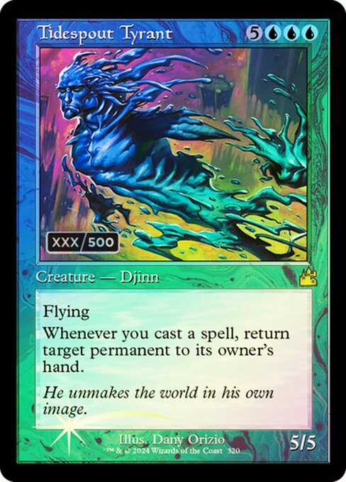 Tidespout Tyrant - Ravnica Remastered Rare Card