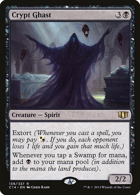 Crypt Ghast - Commander 2014 Rare Card