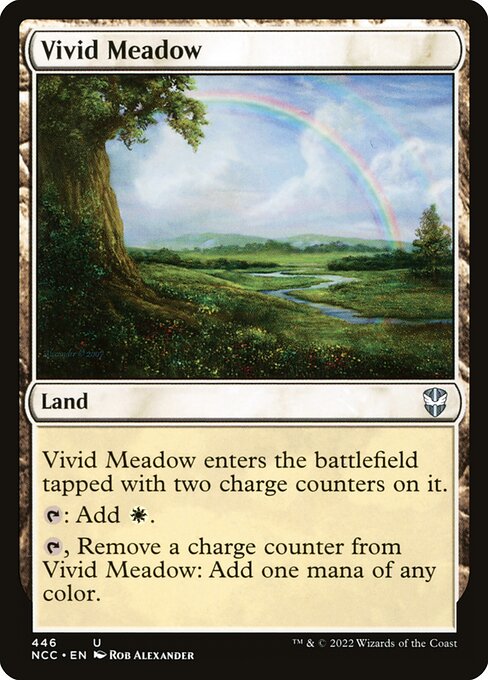 Vivid Meadow - New Capenna Commander Uncommon Card