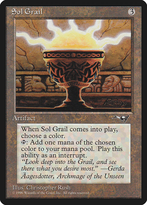 Sol Grail - Alliances Uncommon Card