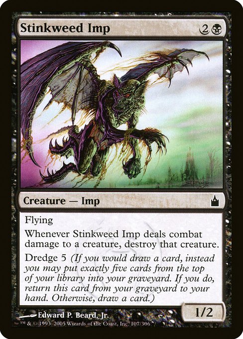 Stinkweed Imp - Ravnica: City of Guilds Common Card