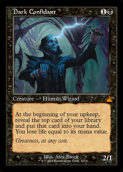 Dark Confidant - Ravnica Remastered Mythic Card