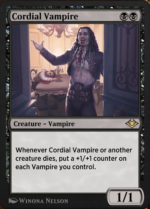 Cordial Vampire - Jumpstart: Historic Horizons Rare Card
