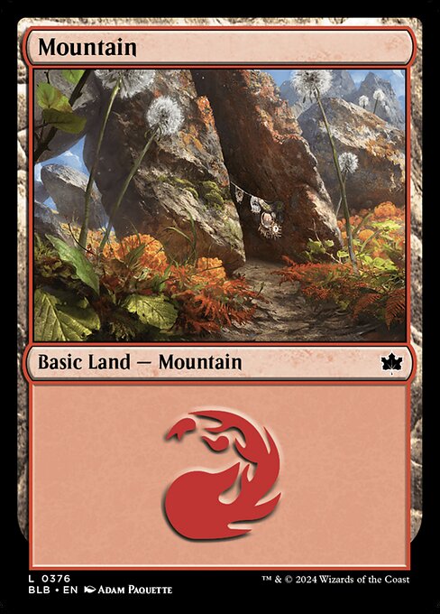 Mountain - Bloomburrow Common Card