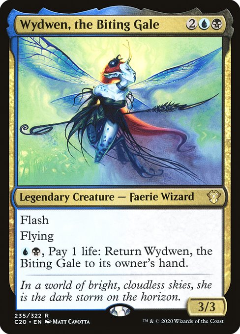 Wydwen, the Biting Gale - Commander 2020 Rare Card