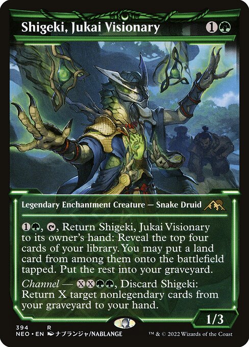 Shigeki, Jukai Visionary - Kamigawa: Neon Dynasty Rare Card