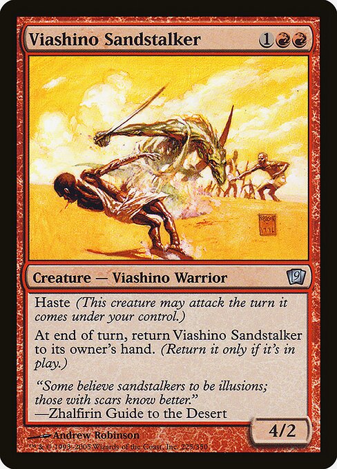 Viashino Sandstalker - Ninth Edition Uncommon Card