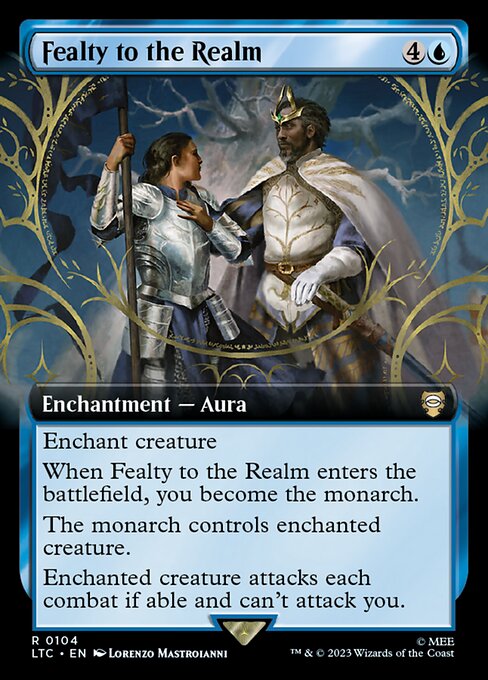 Fealty to the Realm - Tales of Middle-earth Commander Rare Card