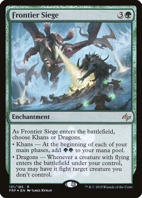 Frontier Siege - Fate Reforged Rare Card