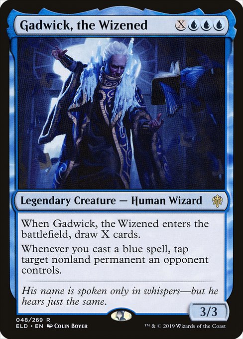 Gadwick, the Wizened - Throne of Eldraine Rare Card