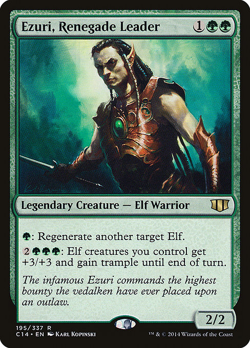 Ezuri, Renegade Leader - Commander 2014 Rare Card