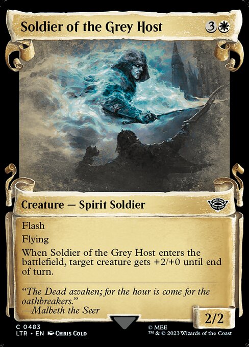 Soldier of the Grey Host - The Lord of the Rings: Tales of Middle-earth Common Card