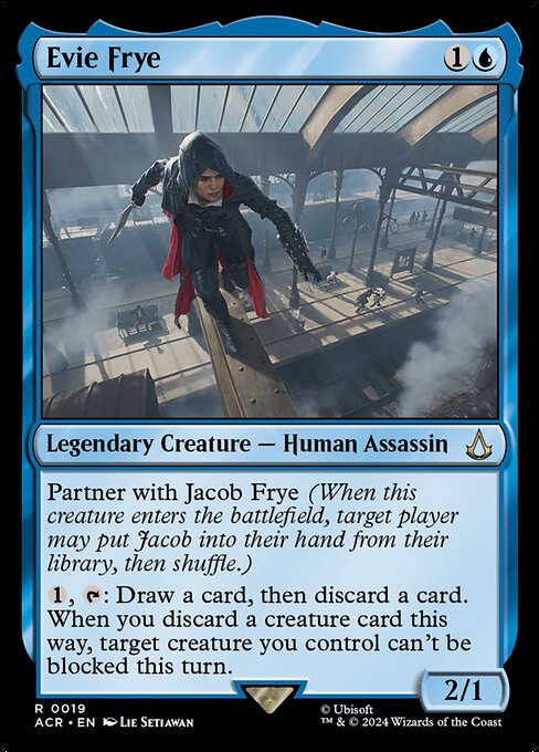 Evie Frye - Assassin's Creed Rare Card