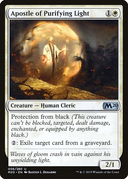Apostle of Purifying Light - Core Set 2020 Uncommon Card