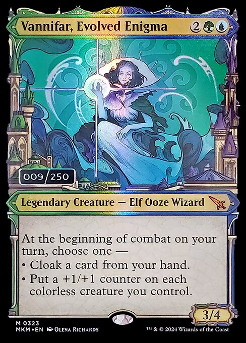 Vannifar, Evolved Enigma - Murders at Karlov Manor Mythic Card