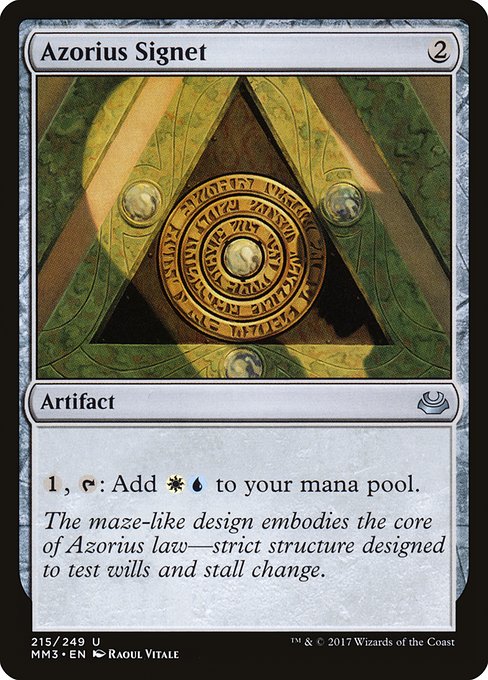 Azorius Signet - Modern Masters 2017 Uncommon Card