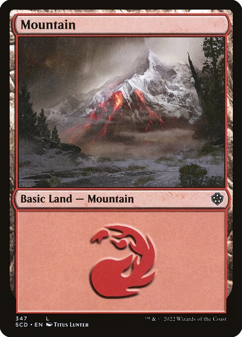Mountain - Starter Commander Decks Common Card