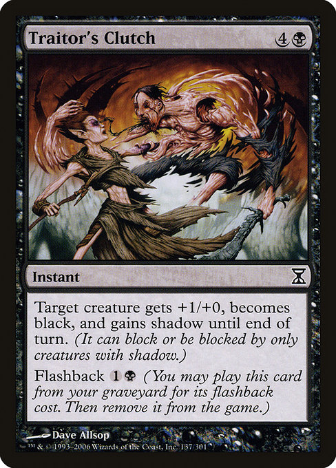 Traitor's Clutch - Time Spiral Common Card
