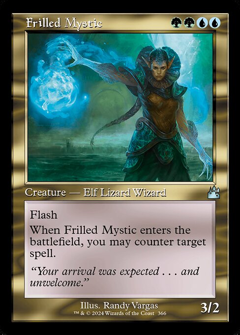 Frilled Mystic - Ravnica Remastered Uncommon Card