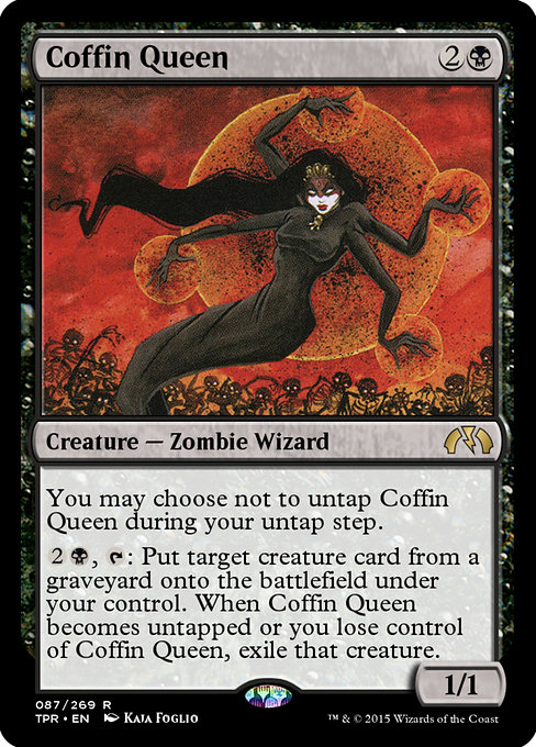 Coffin Queen - Tempest Remastered Rare Card