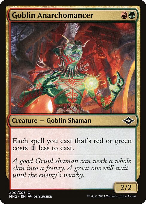 Goblin Anarchomancer - Modern Horizons 2 Common Card