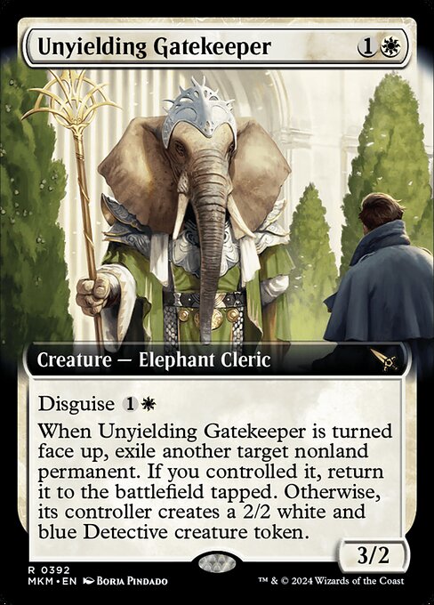 Unyielding Gatekeeper - Murders at Karlov Manor Rare Card