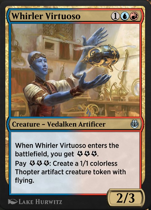 Whirler Virtuoso - Kaladesh Remastered Uncommon Card