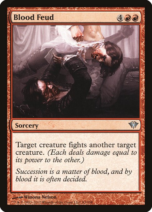 Blood Feud - Dark Ascension Uncommon Card