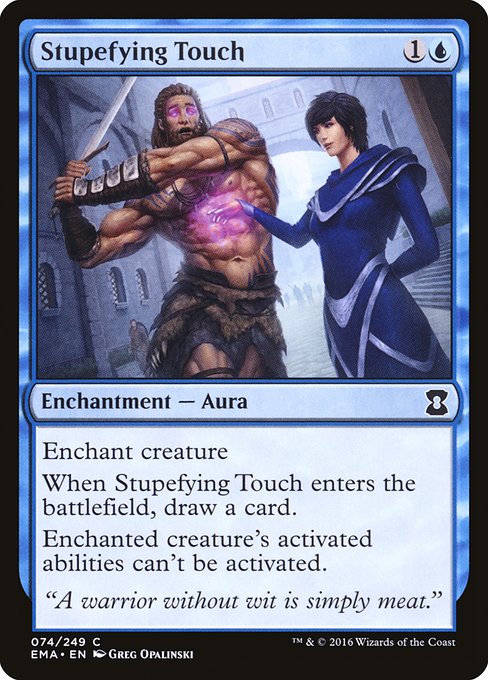 Stupefying Touch - Eternal Masters Common Card