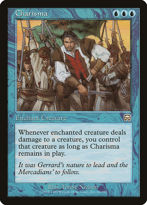 Charisma - Mercadian Masques Rare Card