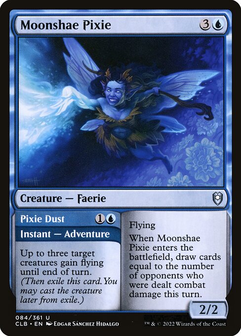 Moonshae Pixie // Pixie Dust - Commander Legends: Battle for Baldur's Gate Uncommon Card