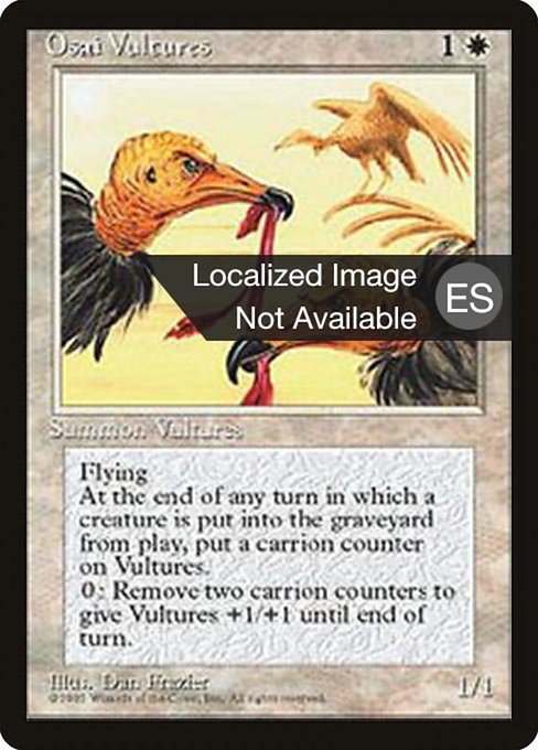 Osai Vultures - Fourth Edition Foreign Black Border Uncommon Card