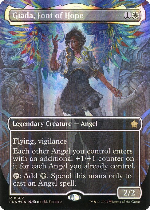 Giada, Font of Hope - Foundations Rare Card