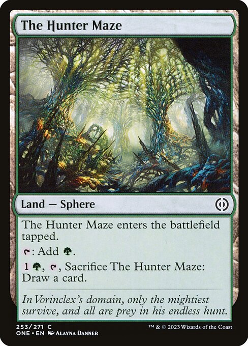 The Hunter Maze - Phyrexia: All Will Be One Common Card