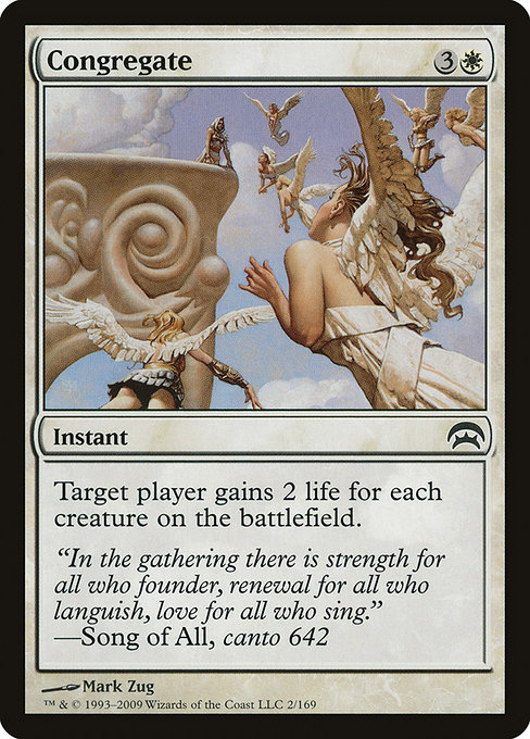 Congregate - Planechase Common Card