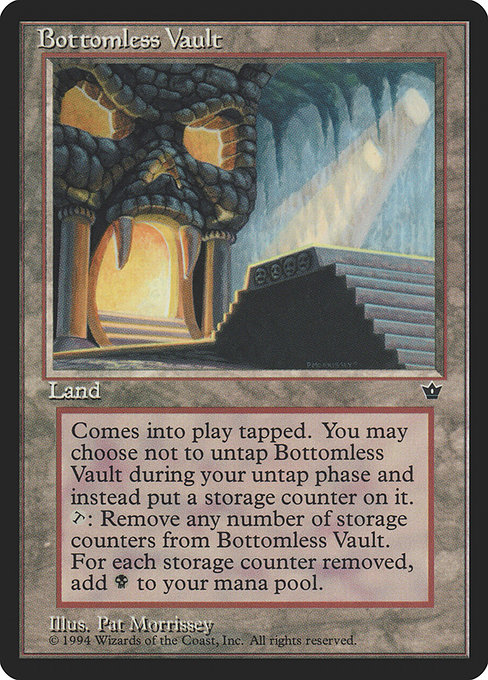 Bottomless Vault - Fallen Empires Rare Card