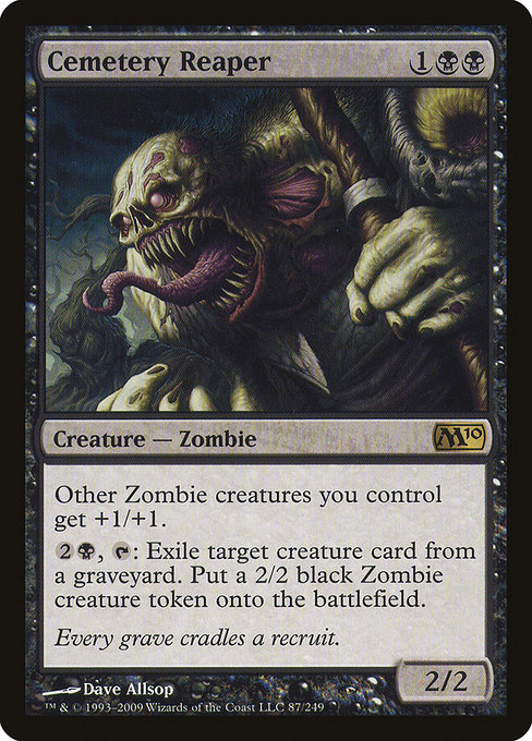 Cemetery Reaper - Magic 2010 Rare Card
