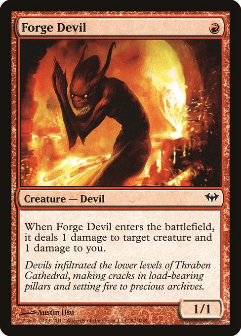 Forge Devil - Dark Ascension Common Card