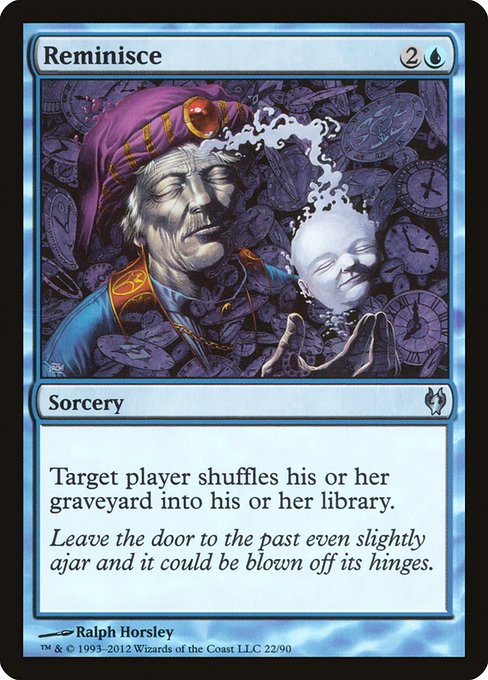 Reminisce - Duel Decks: Izzet vs. Golgari Uncommon Card