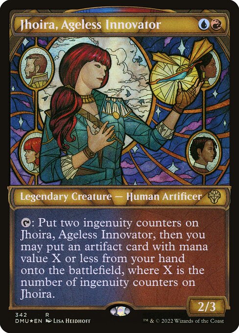 Jhoira, Ageless Innovator - Dominaria United Rare Card