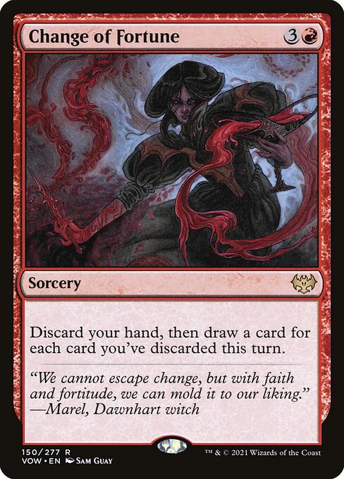 Change of Fortune - Innistrad: Crimson Vow Rare Card