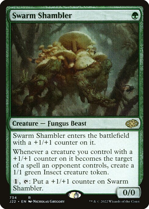 Swarm Shambler - Jumpstart 2022 Rare Card