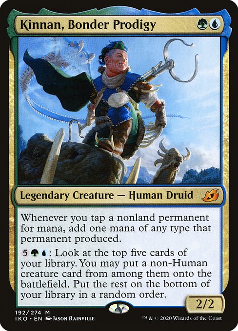 Kinnan, Bonder Prodigy - Ikoria: Lair of Behemoths Mythic Card