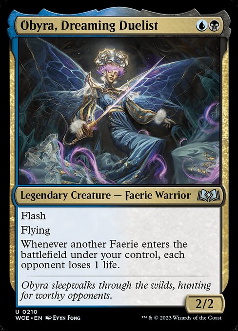 Obyra, Dreaming Duelist - Wilds of Eldraine Uncommon Card