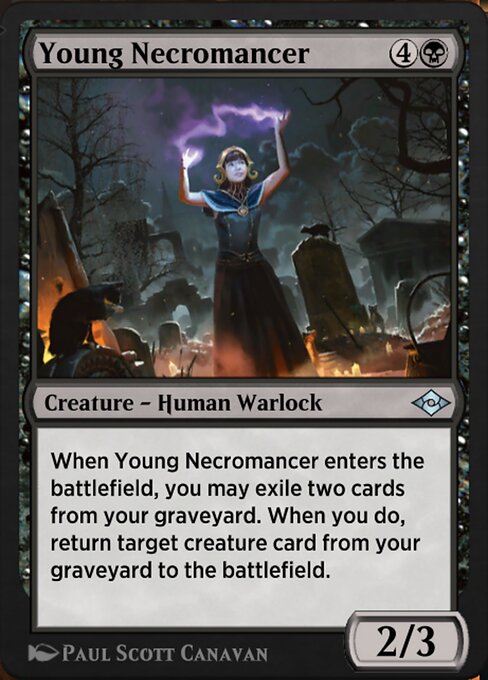 Young Necromancer - Jumpstart: Historic Horizons Uncommon Card