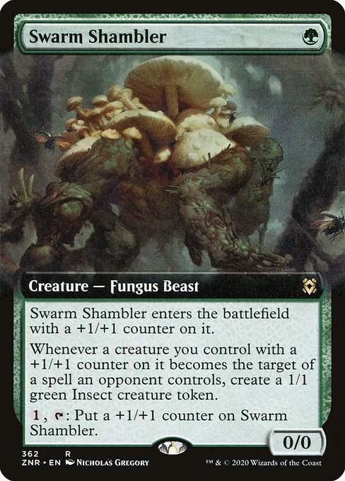 Swarm Shambler - Zendikar Rising Rare Card