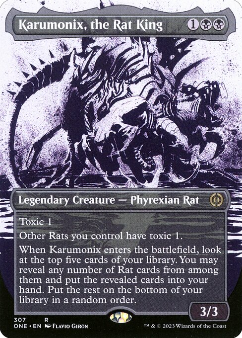 Karumonix, the Rat King - Phyrexia: All Will Be One Rare Card