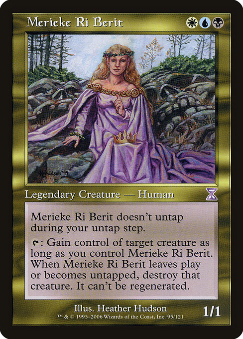 Merieke Ri Berit - Time Spiral Timeshifted Special Card