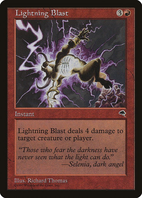 Lightning Blast - Tempest Common Card